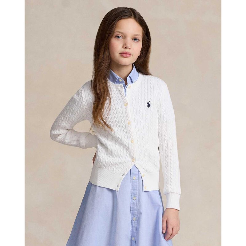 Polo Ralph Lauren Mini-Cable Cotton Cardigan image number 1
